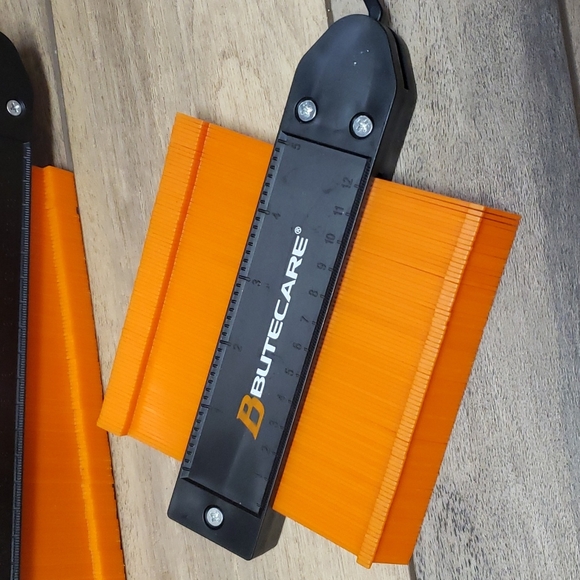 NWOT set of 2 Black and Orange Butecare Contour Gauge with Lock - Picture 2 of 12